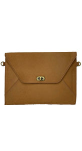 Frankie- Leather Envelope bag