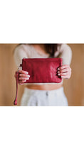 Load image into Gallery viewer, The Millie - leather cowhide clutch purse