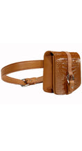 Load image into Gallery viewer, Rinny- Croc Embossed Leather Belt bag