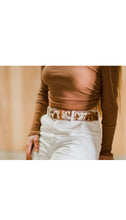 Load image into Gallery viewer, Sal- (WIDE) leather cowhide belt