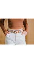 Load image into Gallery viewer, Sal- (WIDE) leather cowhide belt