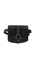 Load image into Gallery viewer, Rinny- Croc Embossed Leather Belt bag