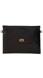 Frankie- Leather Envelope bag