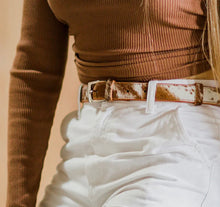 Load image into Gallery viewer, Sal- cowhide leather belt