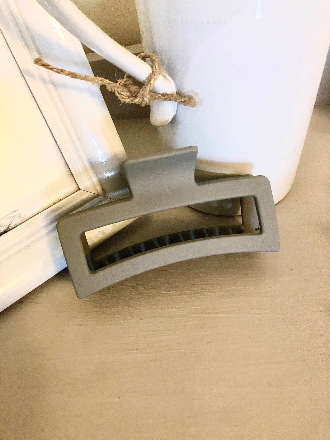 XLarge rectangle hair claw clip