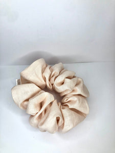 XL Over sized Linen scrunchies