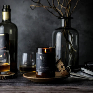 Beer Bottle Candles