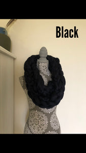 Super chunky infinity scarf