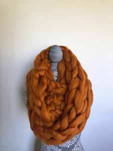 Super chunky infinity scarf