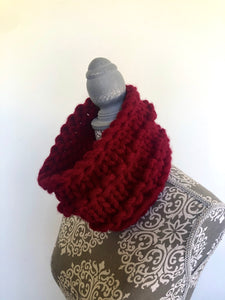 Cable tight knit snood